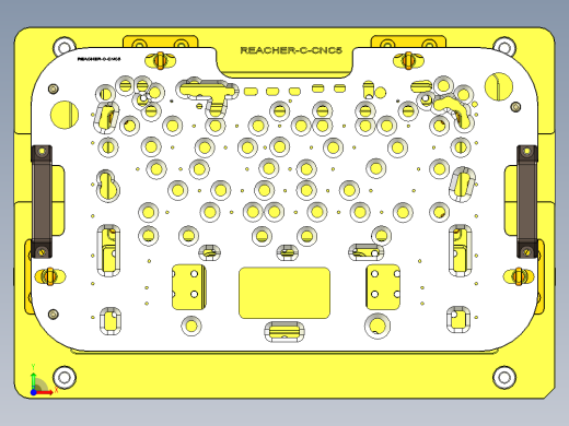 REACHER-C-笔记本CNC工装夹具三维模型CNC5-0614前视缩略图