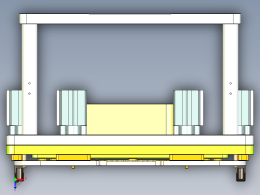 REACHER-C-笔记本CNC工装夹具三维模型CNC5-0614俯视缩略图