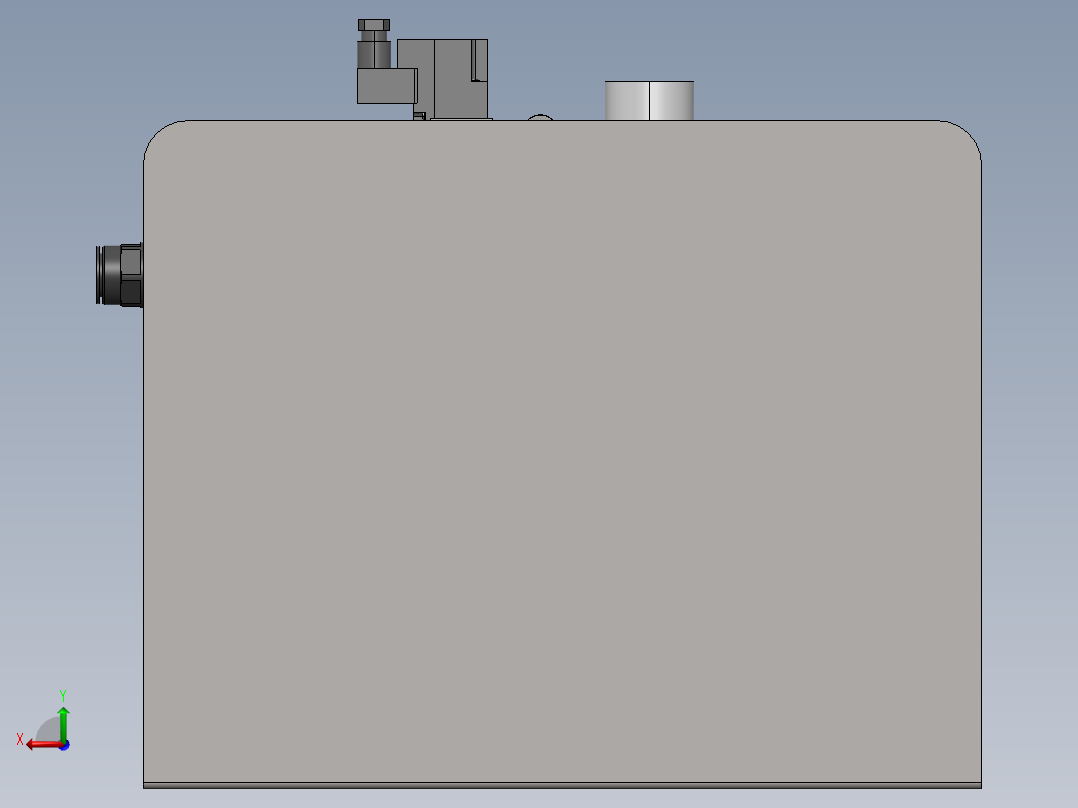 气压调节器sw18后视图