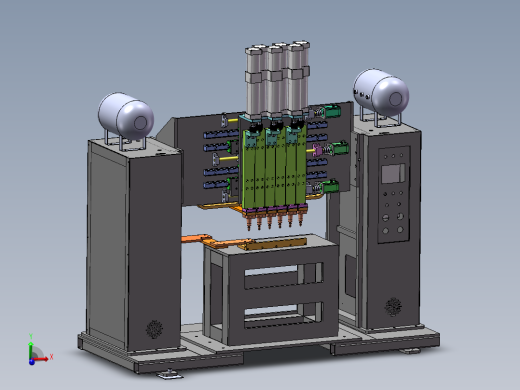 2023.02月-龙门式6点伺服可调中频逆变电阻焊机sw19