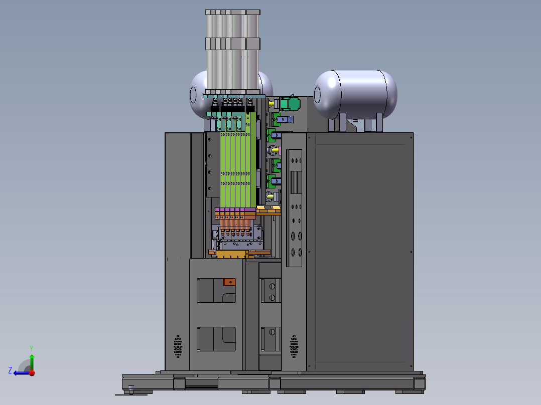2023.02月-龙门式6点伺服可调中频逆变电阻焊机sw19右视图