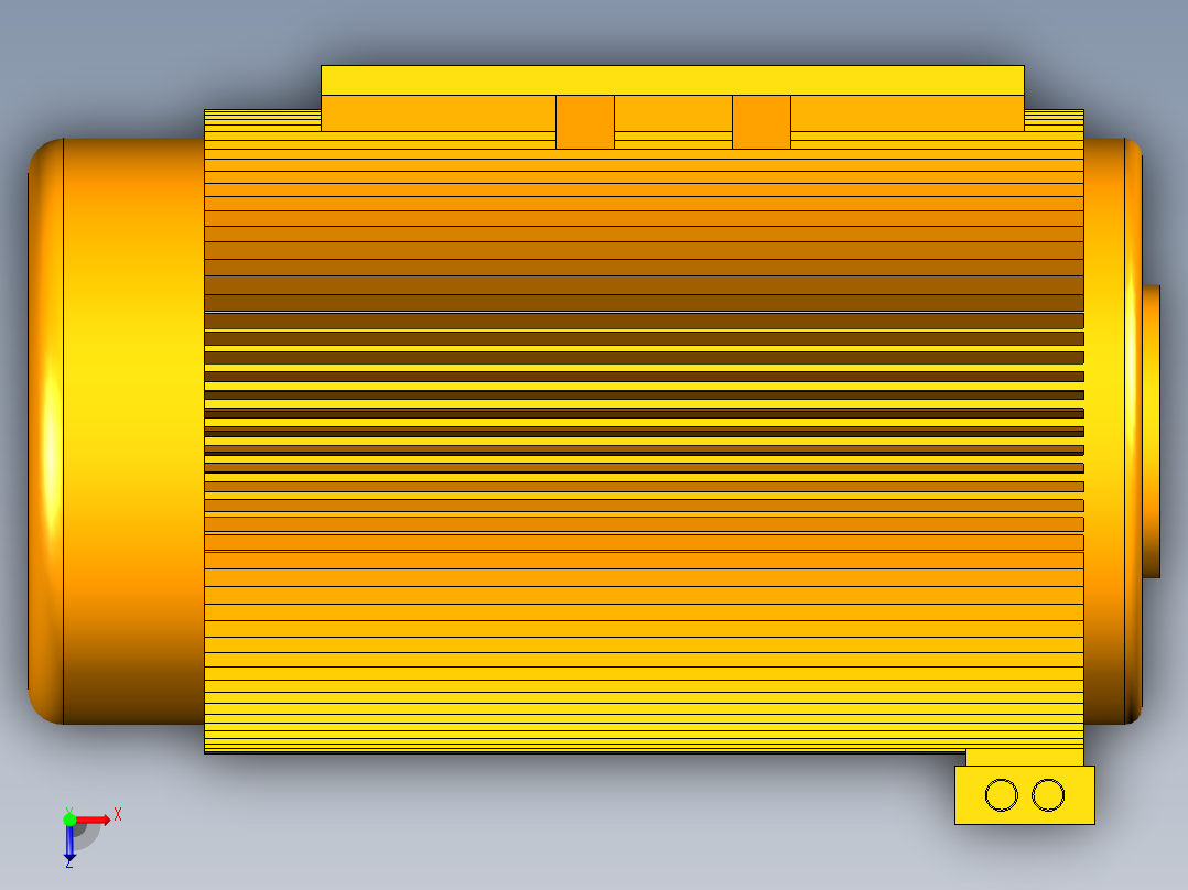 05冯梓焕小型农用撕碎机俯视图