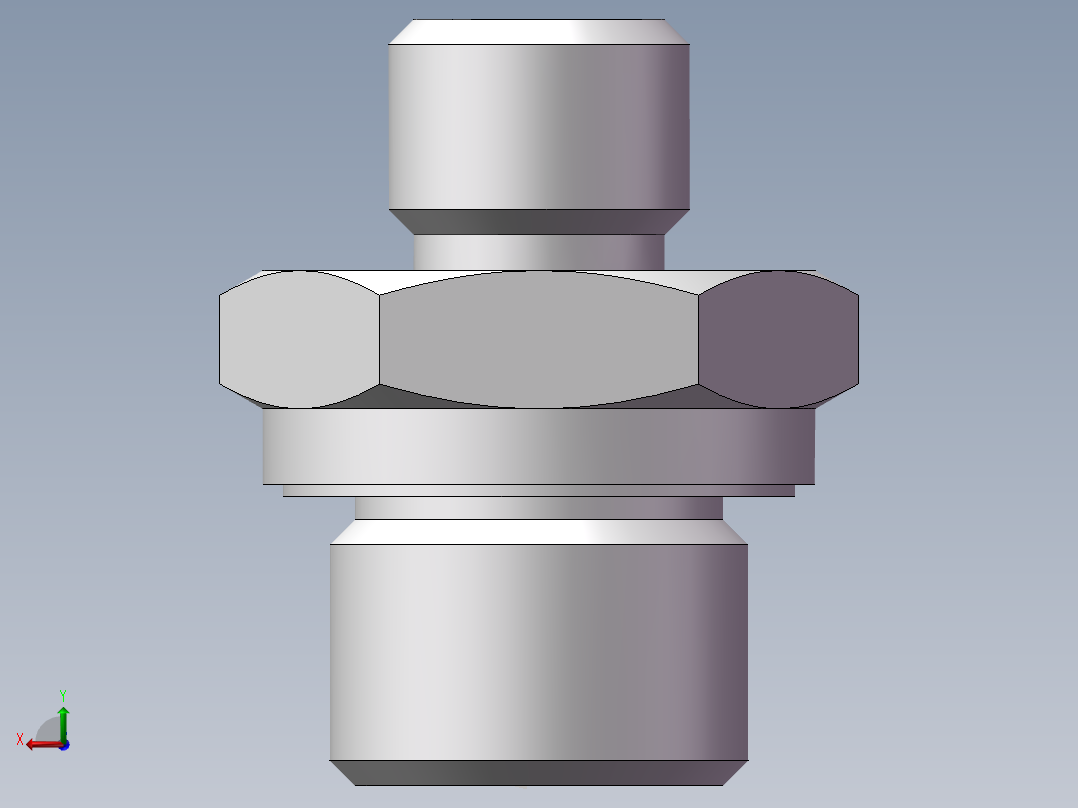 英制管螺纹ED密封、1CB-12-06WD后视图
