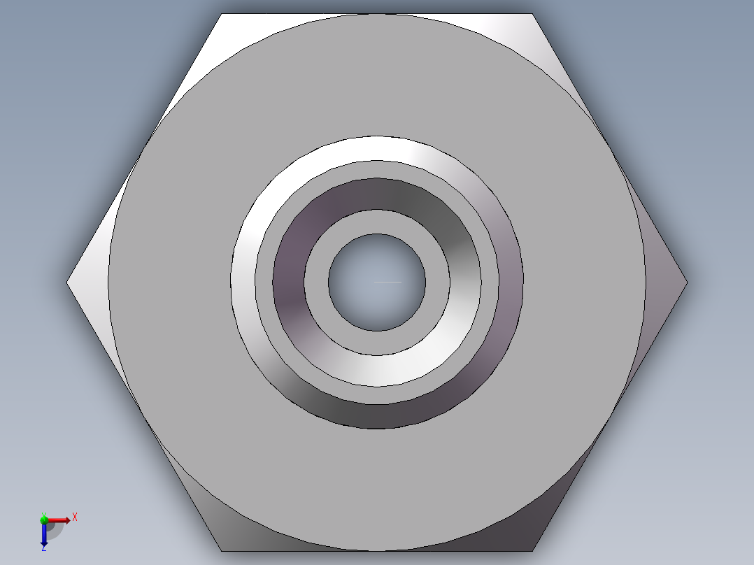 英制管螺纹ED密封、1CB-12-06WD俯视图