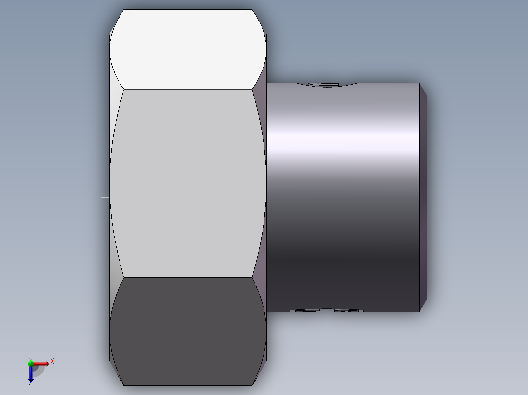 90度焊接接头、2WC-35X4非标俯视图