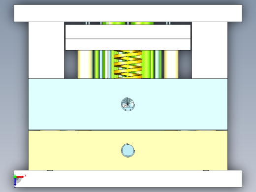 电源盒上下盖（两板模+镶件）俯视缩略图