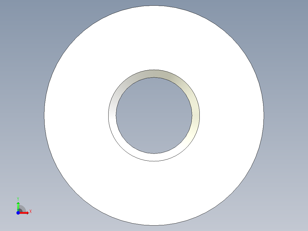 A2004909-参数化 GT2 同步带轮前视图