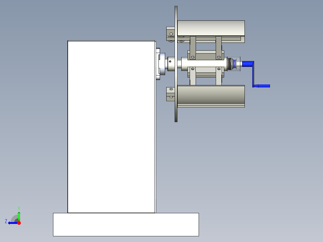 自动放料机右视图