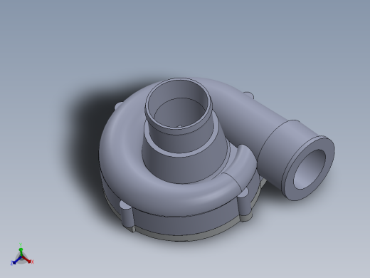 A2004936-GT1749S 涡轮增压器的压缩机