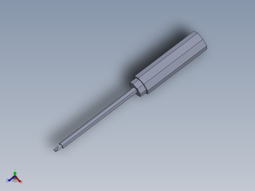 可反转双头螺丝刀