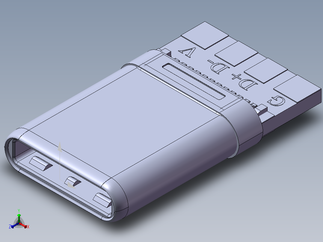 通用串口总线3.1 Type-C连接器公头适配器