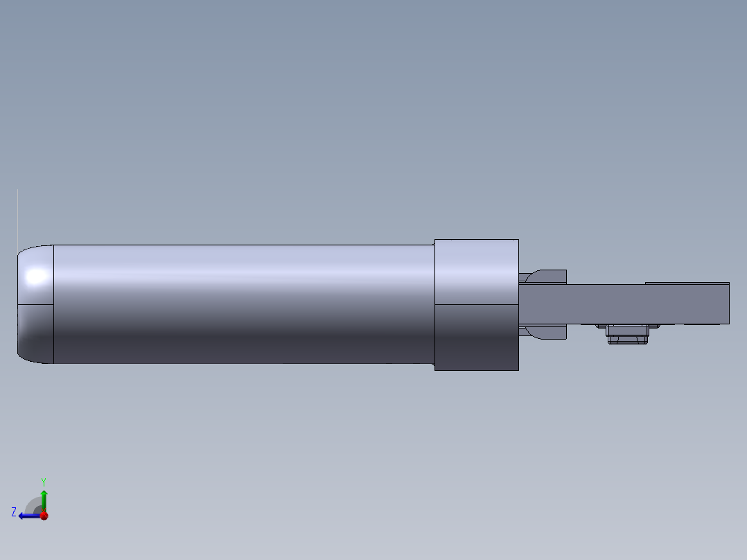 通用串口总线3.1 Type-C连接器公头适配器右视图