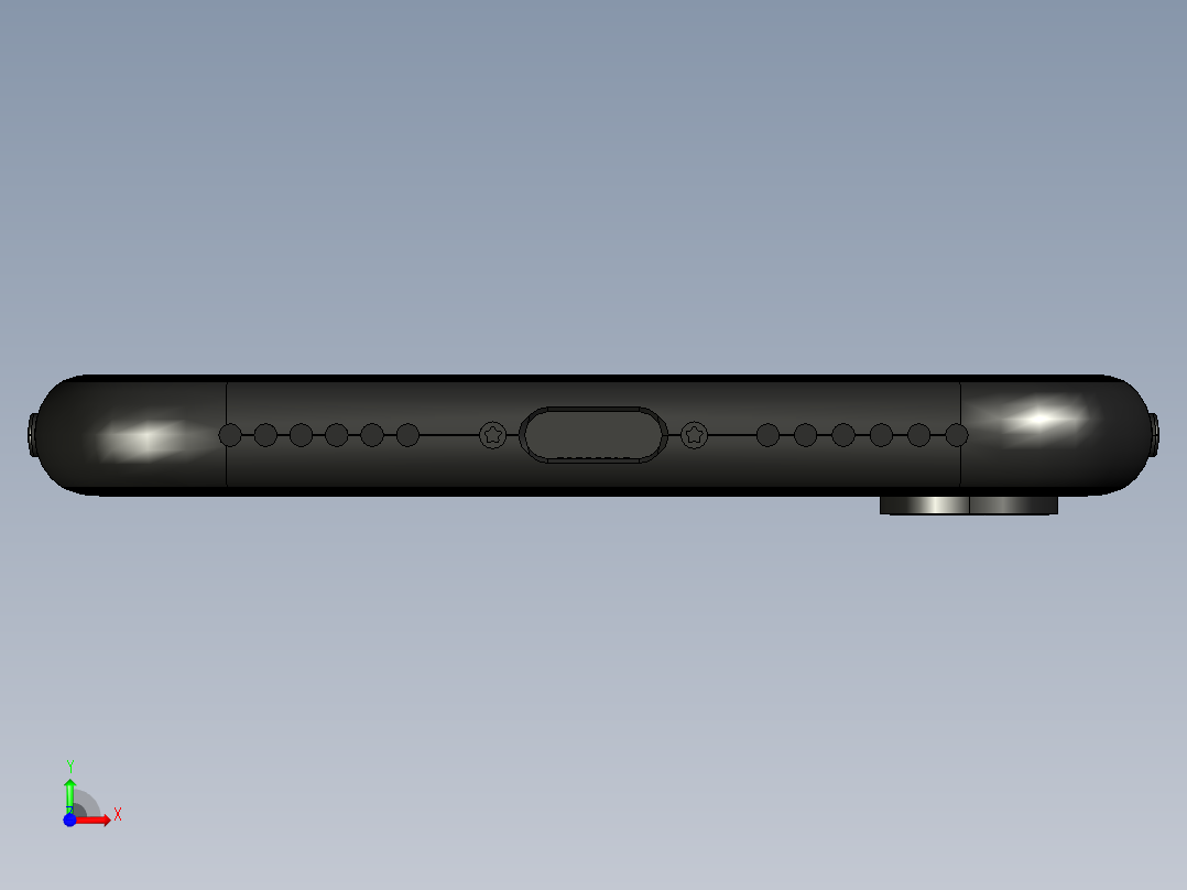 苹果iphone x智能手机16前视图