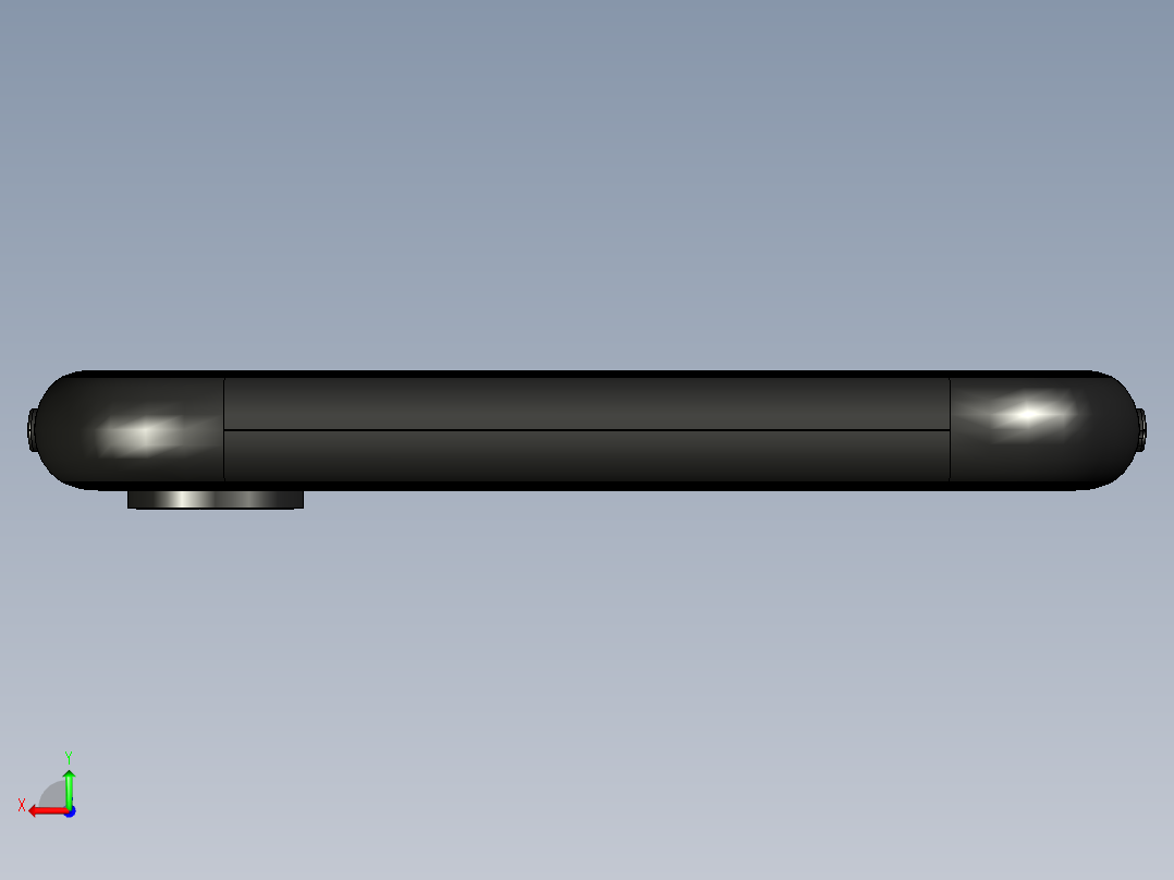 苹果iphone x智能手机16后视图