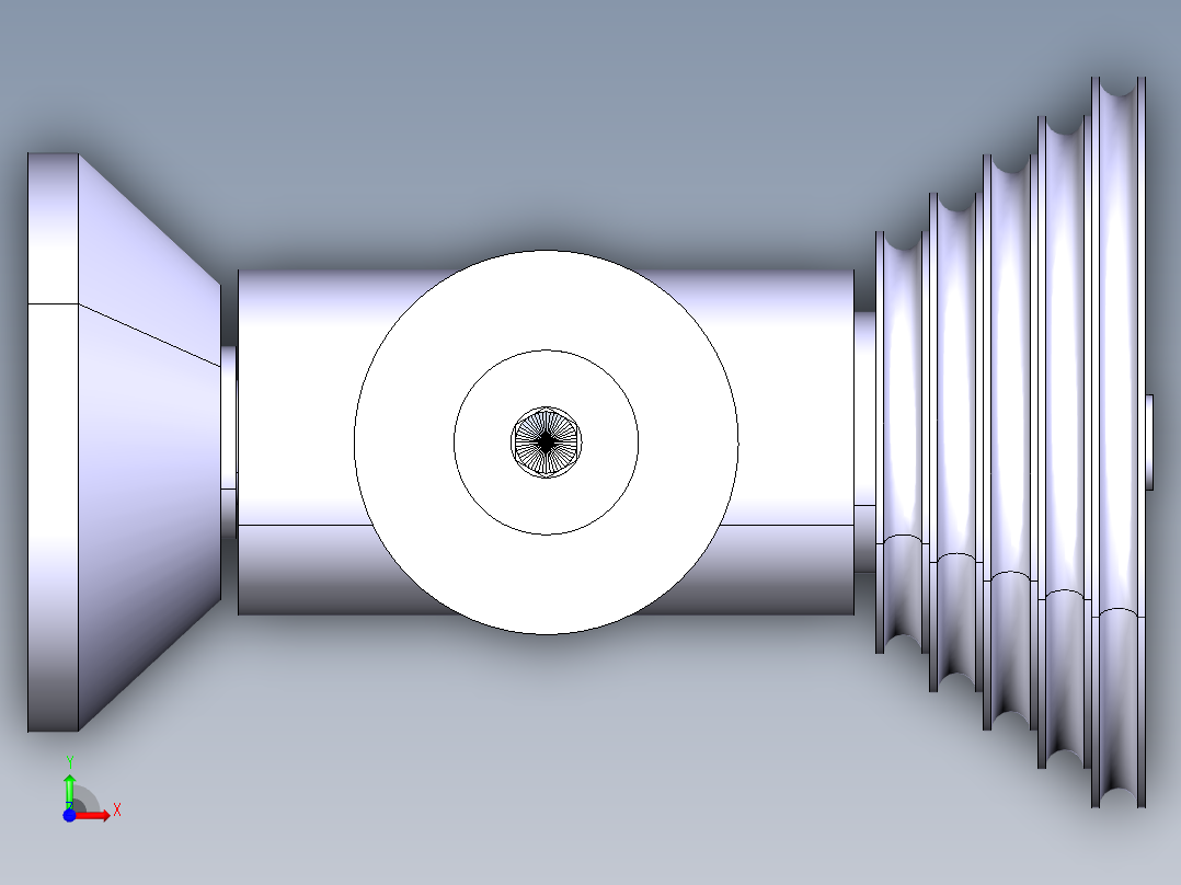 钟表车床工具磨床前视图