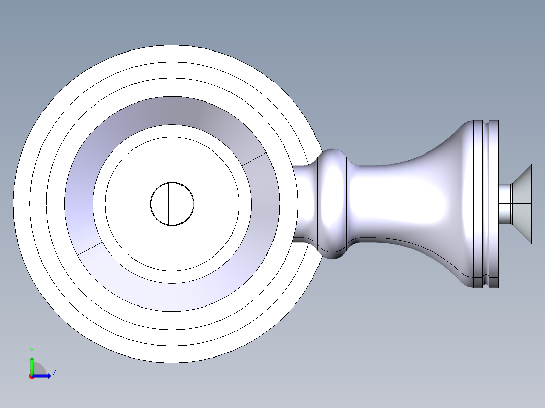 钟表车床工具磨床左视图