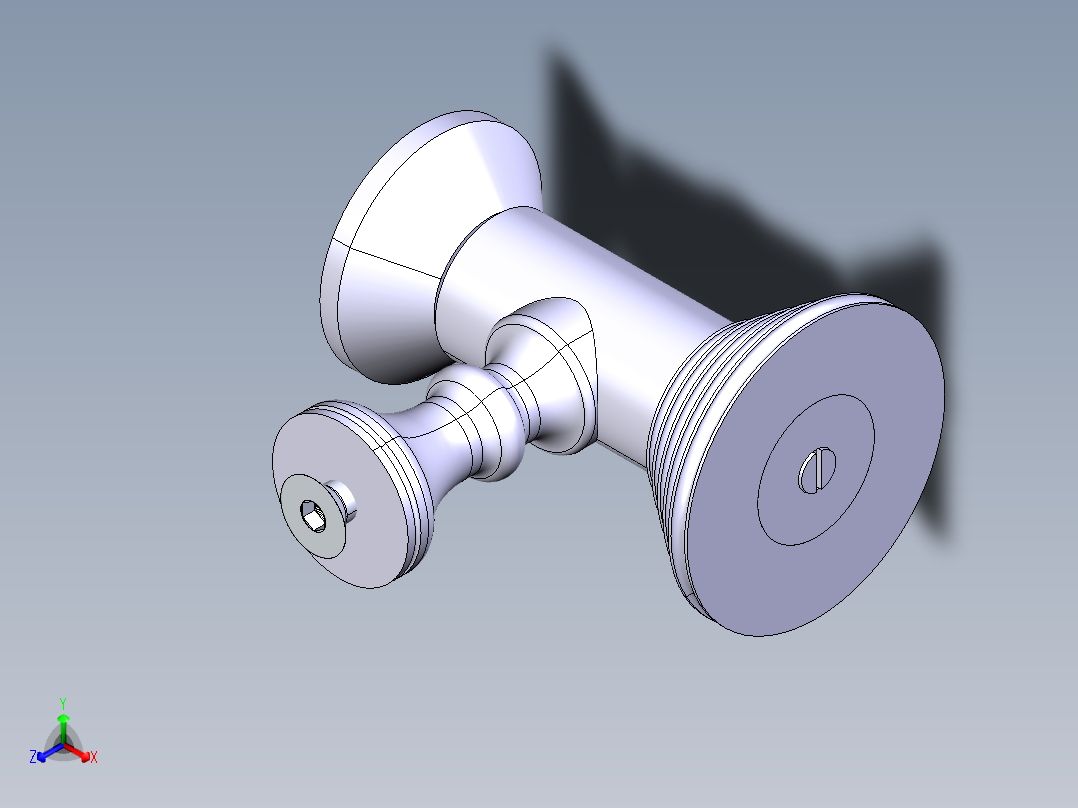 钟表车床工具磨床正等轴测图