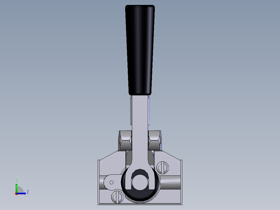 1-4派克阀门左视图