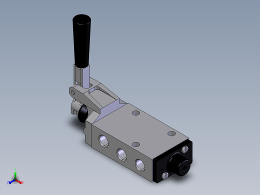 1-4派克阀门正等轴测缩略图