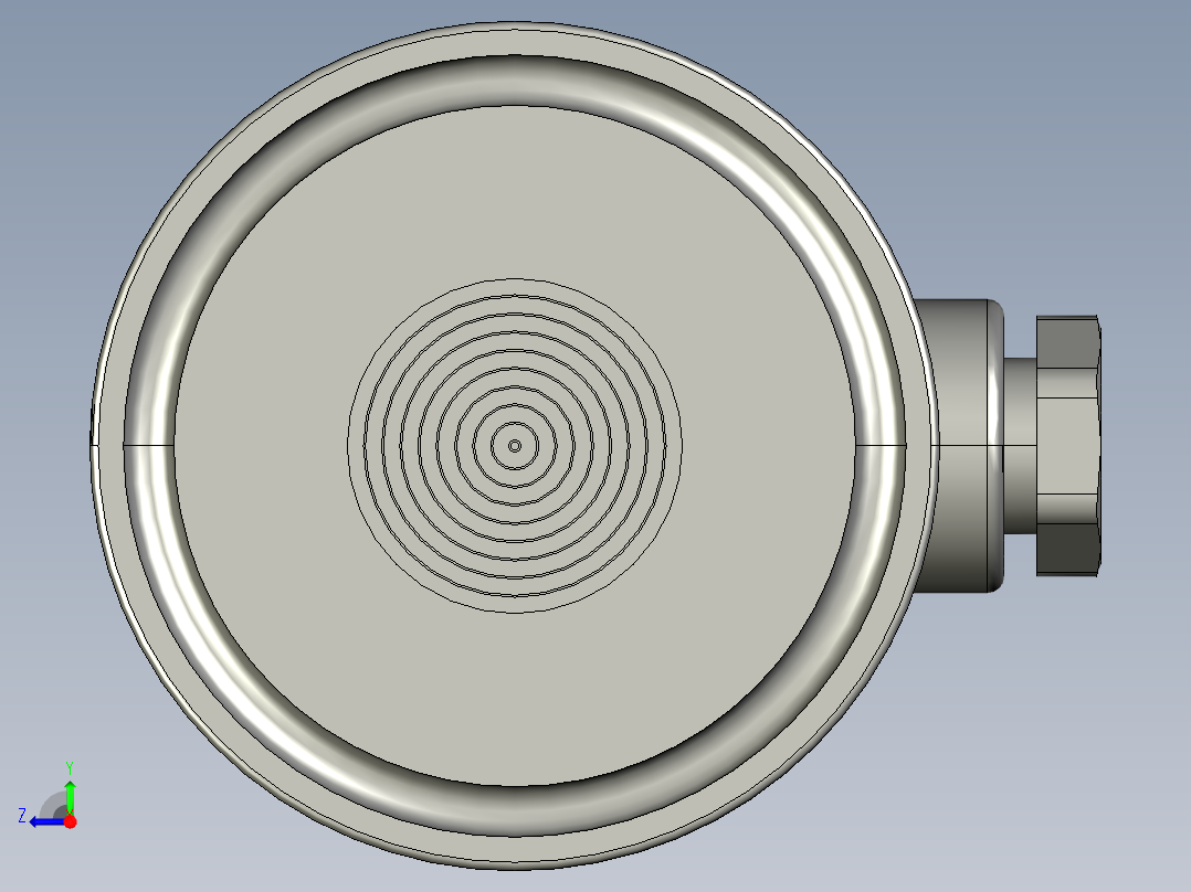 压力变送器-0-16MPA高精度右视图