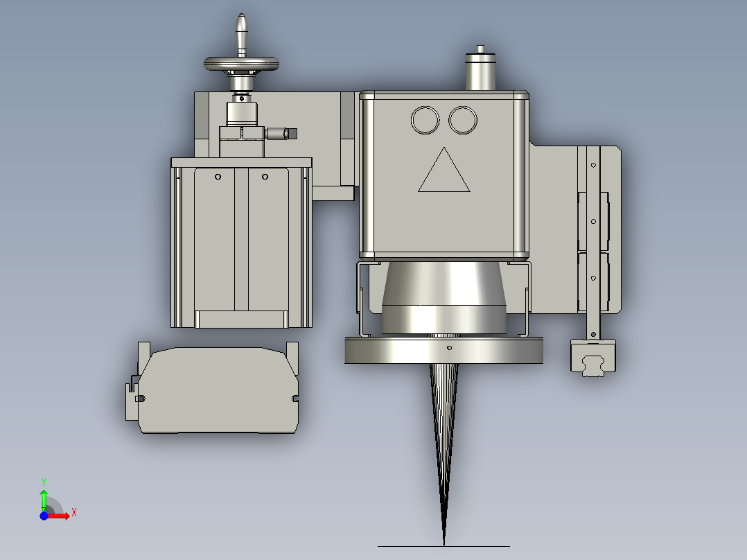 AB-0406-01-10A-A焊接振镜头前视图