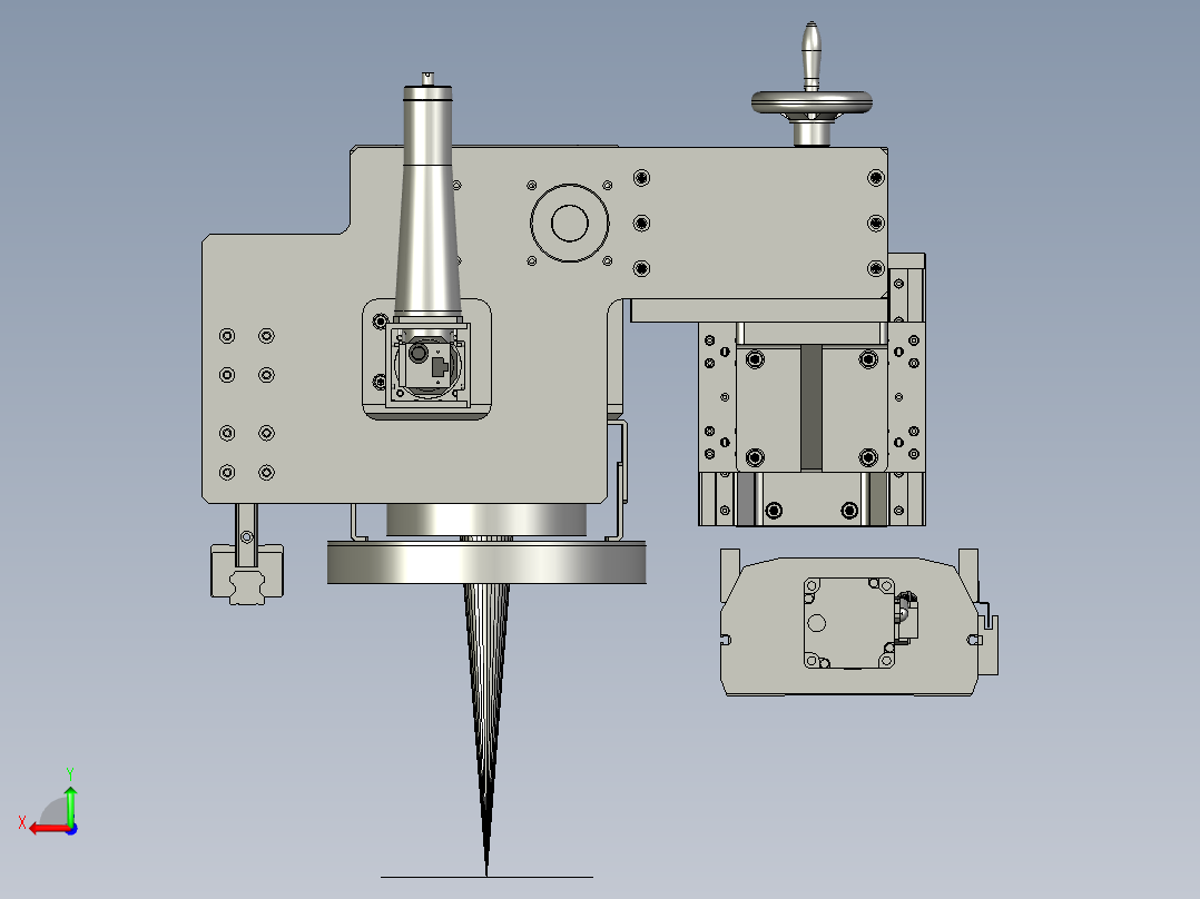 AB-0406-01-10A-A焊接振镜头后视图