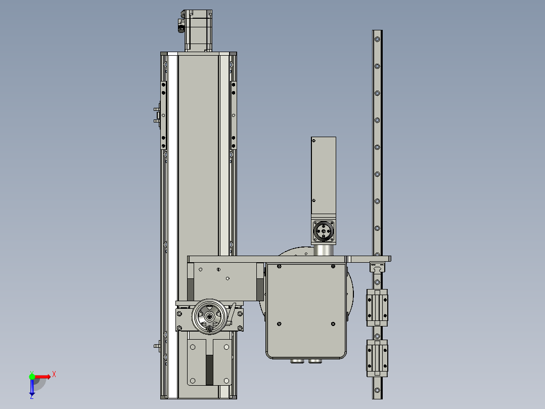 AB-0406-01-10A-A焊接振镜头俯视图