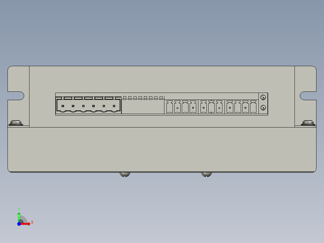 电控柜-101H000429步进驱动器DMA882S前视图