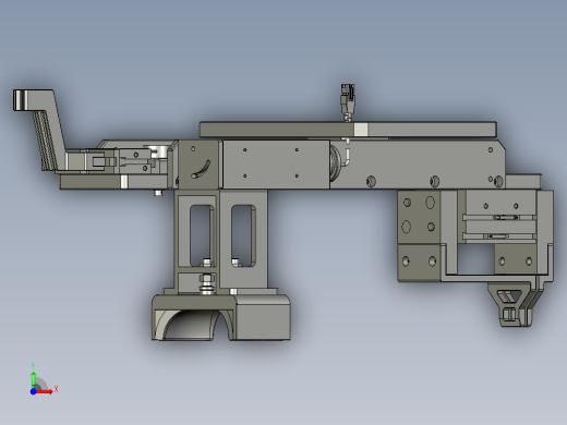 KG2023005-02-00注塑机桁架-抓手装配体前视缩略图