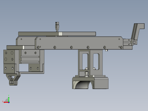 KG2023005-02-00注塑机桁架-抓手装配体后视缩略图
