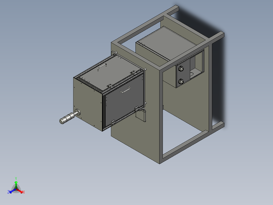 快换式销钉起拔器正等轴测图