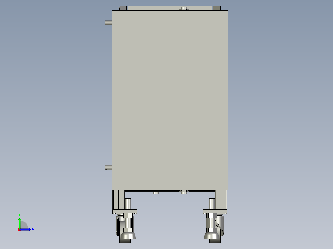电子厂组装生产输送托盘单倍速链输送线双皮带装备线左视图