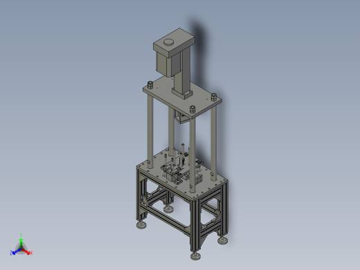 压力机转子电枢轴的压入装置