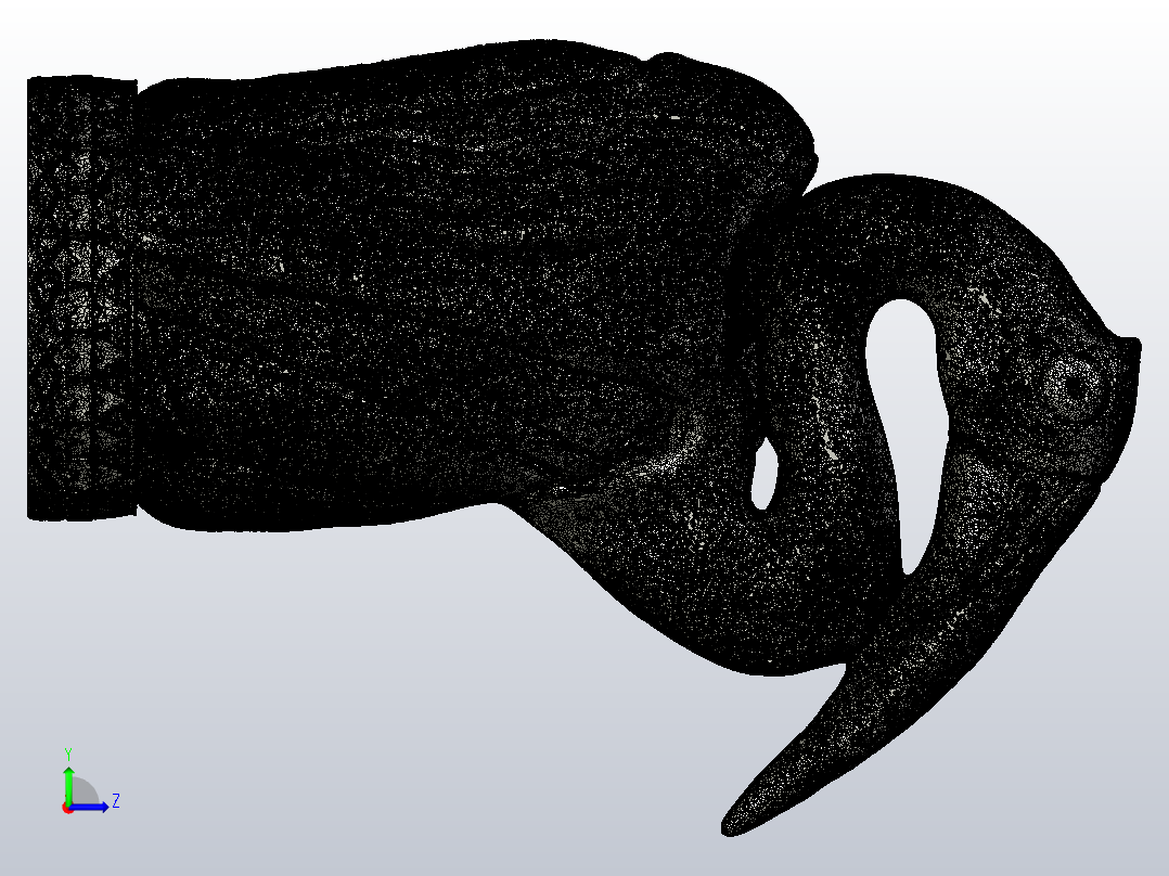 苍鹭遗物左视图