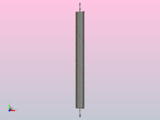 拉伸弹簧-中轻载型@AUML BUML前视缩略图