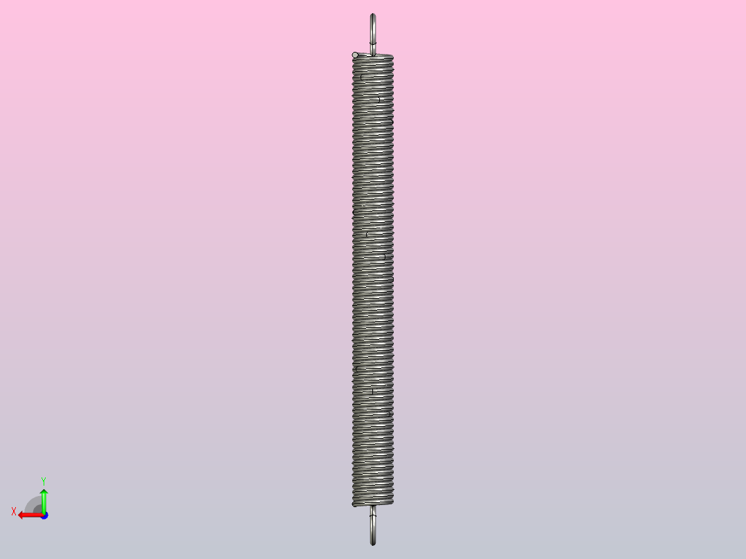 拉伸弹簧-中轻载型@AUML BUML后视图