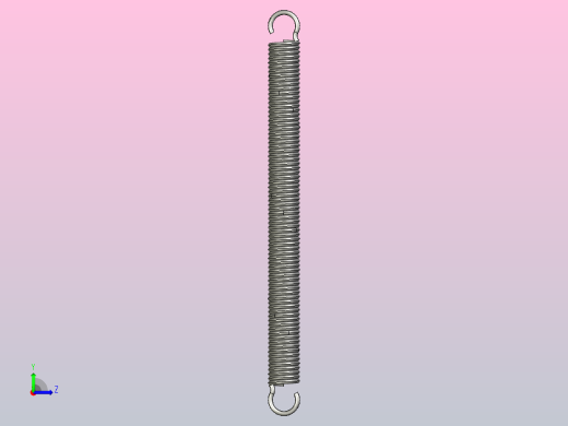 拉伸弹簧-中轻载型@AUML BUML左视缩略图