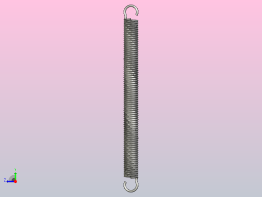 拉伸弹簧-中轻载型@AUML BUML右视缩略图