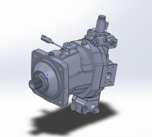 HM6V-85轴向柱塞变量马达设计（SW+CAD+说明书）缩略图