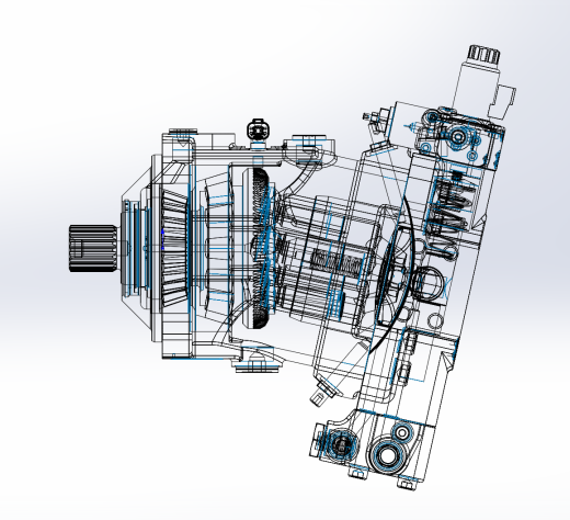 HM6V-85轴向柱塞变量马达设计（SW+CAD+说明书）缩略图