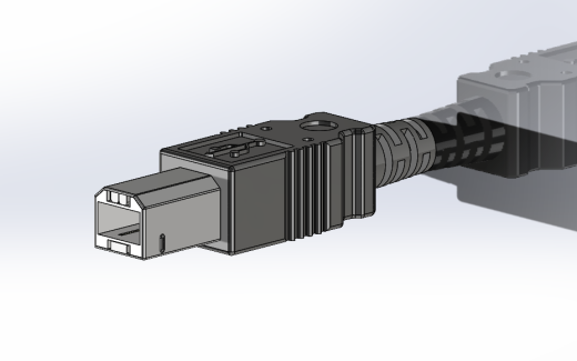标准USB-B插头1.87英寸x 0.46英寸x 0.41英寸缩略图