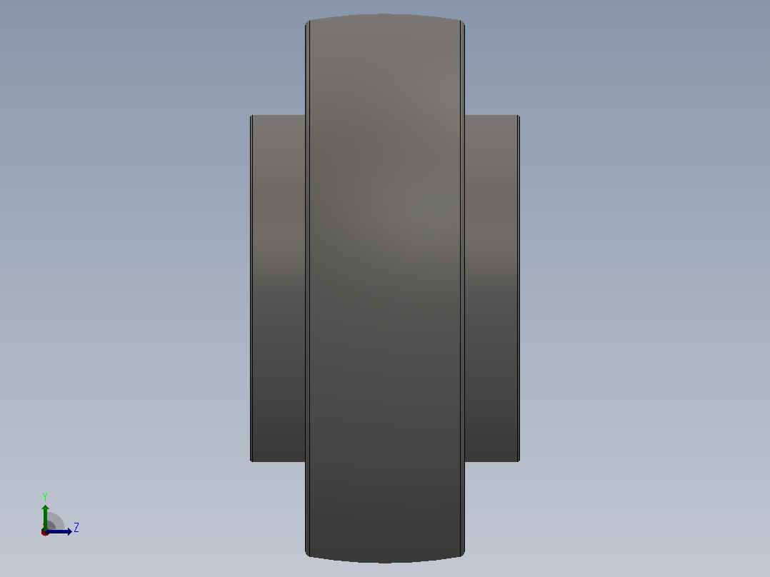 DS...HX-PPWB型农机用圆盘轴承_DS 205HX-PPWB.zip.zip左视图