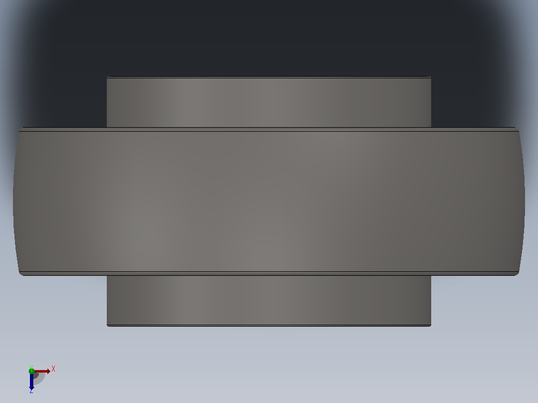DS...HX-PPWB型农机用圆盘轴承_DS 205HX-PPWB.zip.zip俯视图