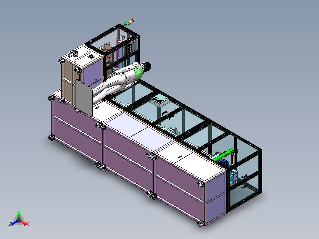 苹果耳机抛光线正等轴测图