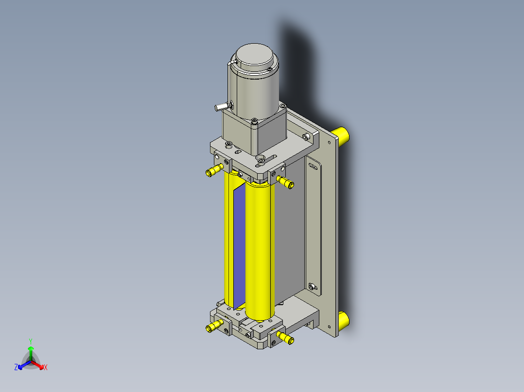 垫片气泡押出夹具