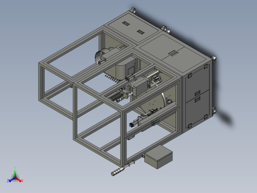 一组装设备3D模型