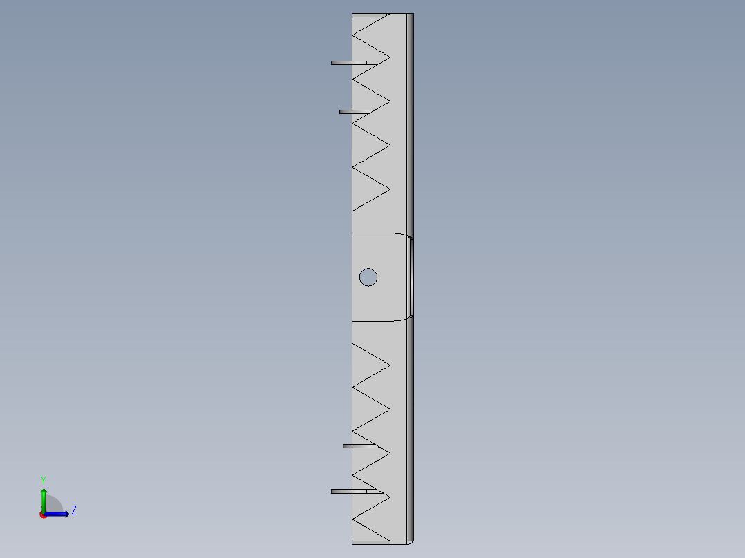 自动捕鼠器3D模型左视图