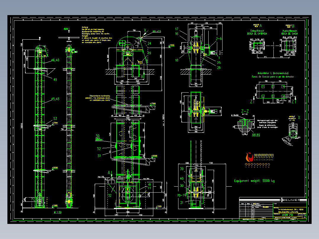 斗式提升机HKBW250