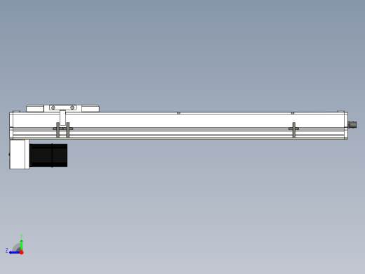 Toyo东佑达直线模组-ECH14-600-BM-200W右视缩略图