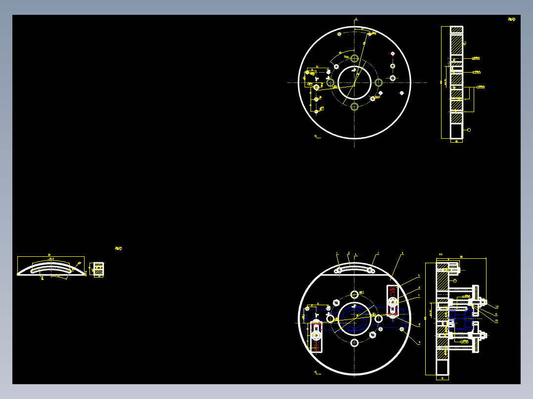 831006拨叉加工工艺及车Φ55圆弧车床夹具设计